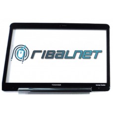 Toshiba Sat. A500 LCD Bezel Vidro Preto/Prata